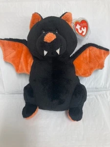 Ty Pluffies 🎃Moonstruck The Bat Exclusive 9" PLUSH New MWMT's - Picture 1 of 1