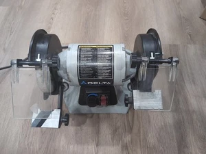 Delta 6 Inch Shopmaster Bench Grinder, Model GR 250 Variable Speed 2000-3450 RPM - Picture 1 of 4