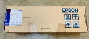 NOWY błyszczący papier fotograficzny Epson Premium (250) 16" x 100' rolka S041742 Professional - Zdjęcie 1 z 2
