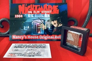 1984 Nightmare on Elm Street Original Piece of Nancy’s House Freddy Krueger - Picture 1 of 3