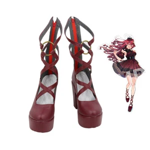 FGO Baobhan Sith Schuhe Cosplay Damen rote Stiefel - Bild 1 von 6