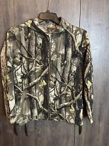 Cabela's Revolution Fleece Camo Hunting Jacket Full Zip Adult Medium - Picture 1 of 7