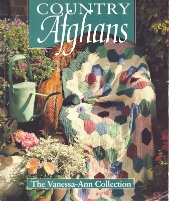 Country Afghans Crochet Pattern Book The Vanessa Ann Collection Paperback - Image 1 of 4