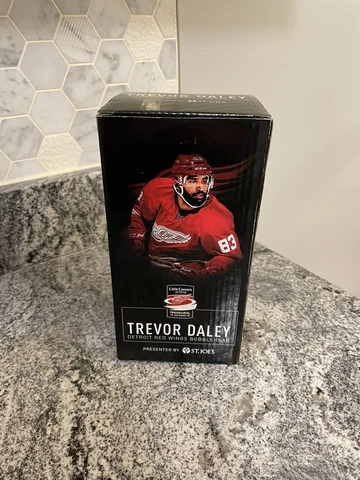 Detroit Red Wings Trevor Daley Bobblehead 2017 - New in Box Cover