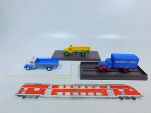 3x BREKINA 1:87/H0 Autocarro Magirus: 4608+4222 Bluna + 4218, S.G Box # - Foto 1 di 5