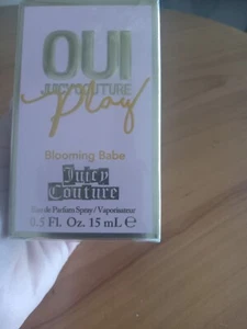 juicy couture oui play blooming babe eau de perfume spray 0.5 fl oz - Picture 1 of 3