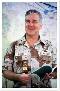 Major General Burton Moore In Riyadh Operation Desert Storm 8 x 12 Photo - Picture 1 of 1