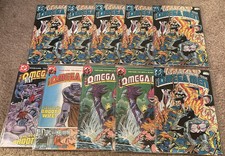 (6) Omega Men 1 (1983 DC Comics) Plus #12, 13, (2) #14.  10 Comic. Very Fine