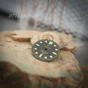 Yobokies "No Time To Die” Dial Black for Seiko SKX SNZF ~ US Seller + Ships Fast - Picture 1 of 5