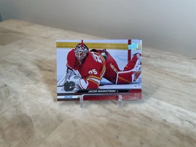 2023-24 Upper Deck Series 2 Deluxe #279 Jacob Markstrom Calgary Flames /250 - Image 1 of 2