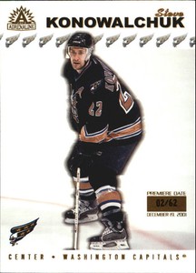 2001-02 (CAPITALS) Pacific Adrenaline Premiere Date #199 Steve Konowalchuk