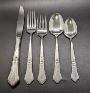 Oneida Pazebo Edelstahlprofil Besteck 5-teilig Platzierung - Bild 1 von 3