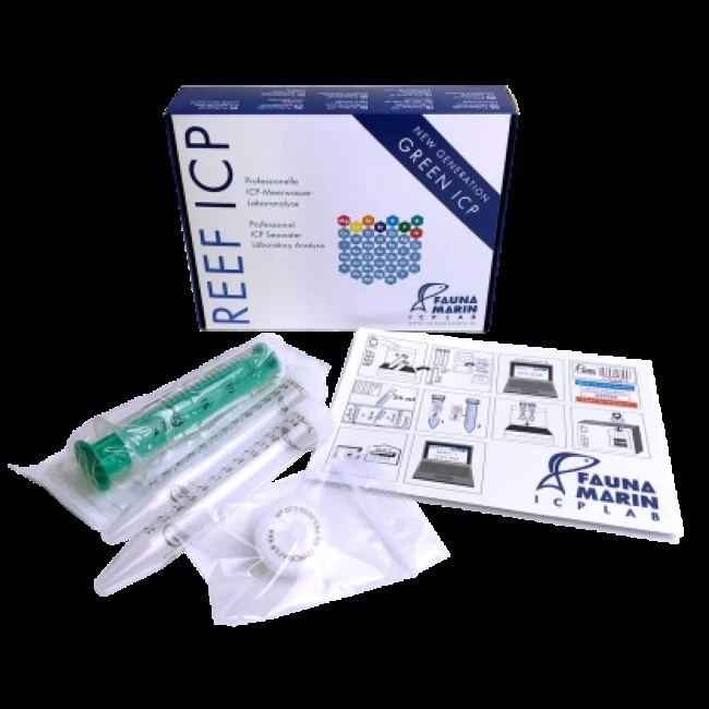 Fauna Marin Reef ICP Test New Generation GREEN Wasseranalyse Meerwasseraquarien