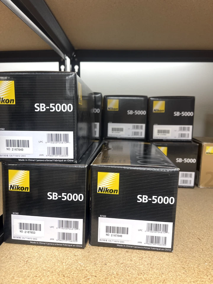 Nikon Camera Flash SB-5000 AF Speedlight + Diffuser Cap + Bounce Dome Bundle + - Image 1 of 1