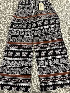 BANGKOK PANTS Harem Pants Women Yoga Boho Clothes with Pockets - Picture 1 of 2
