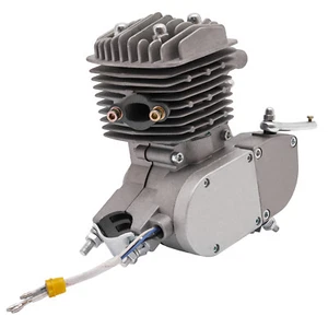 Full 2-Stroke 80cc Bike Bicycle Motorized Petrol Gas Motor Engine Kit Durable - Picture 1 of 15