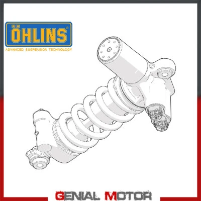 Amortiguador Ohlins TTX GP Honda Cbr 1000 Rr-r 2020 2023 HO 568 Foto 1 de 2
