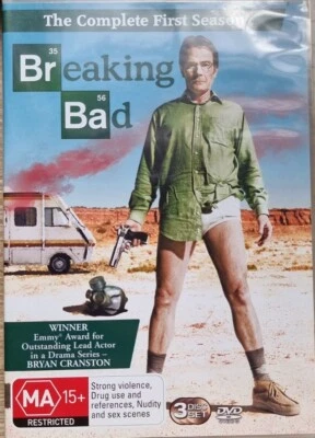 Breaking Bad DVD Seasons 1, 2 & 3. Full DVD Sets. Like New. 11 Discs - Image 1 of 4