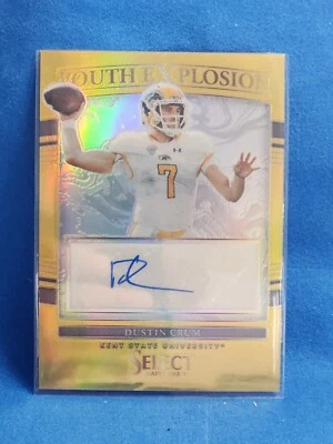 2022 Panini Select DPs Youth Explosion YE-DRU DUSTIN CRUM GOLD PRIZM🔥10/10  - Image 1 of 2