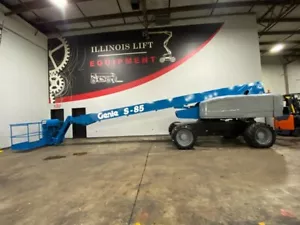 2012 GENIE S85 ARTICULATING DIESEL PNEUMATIC BOOM LIFT STK 13379 - Picture 1 of 10