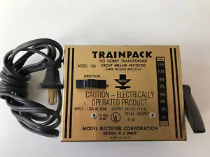 MRC Trainpack Model 100 HO Train Control Transformer HO - Picture 1 of 5