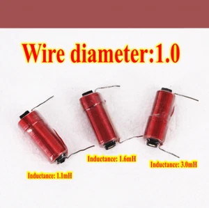 1.0mm 1.1mH/1.6mH/3.0mH Oxygen Free Copper Frequency Division Inductance Coil - Picture 1 of 5