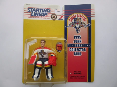 1995 John Vanbiesbrouck Club NHL Hockey Starting Lineup SLU Florida Panthers Cover