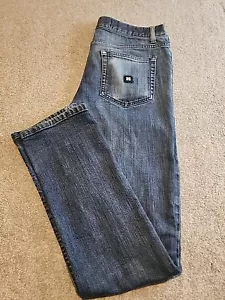 KR3w Jeans Mens 32x30 Blue KSLIM Estilo Botton Fly Skater Y2K Andrew Reynolds - Picture 1 of 16