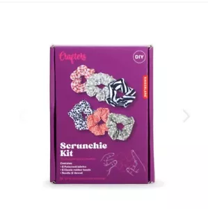 CRAFTERS DO IT YOURSELF SCRUNCHIE KIT - Picture 1 of 2