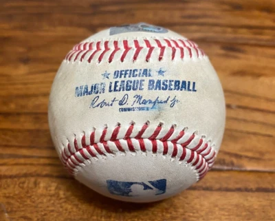 Sergio Alcantara Diamondbacks Game Used Baseball 8/15/2022 vs Giants Hit Out - Image 1 of 4