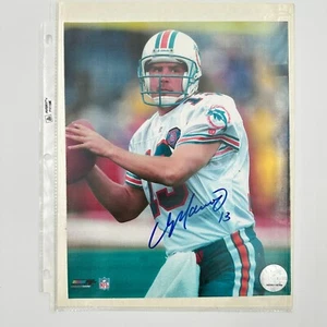 DAN MARINO Miami Dolphins NFL 8x10 Signed Autographed Photo COA - Picture 1 of 2