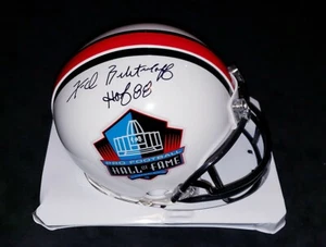 Fred Biletnikoff Signed Hall Of Fame Mini-Helmet w/HOF 88 & Freddie Holo - Picture 1 of 4