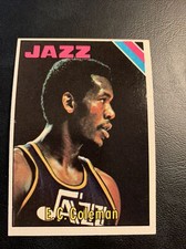 #￼163 E C Coleman New Orleans Jazz￼     1975 76 Topps￼ Cb33