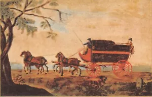 POSTCARD ADVERTS PICKFORDS REMOVAL CO COACH & HORSES - Foto 1 di 2