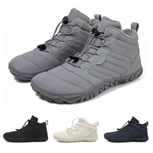 Barfußschuhe Winter Barfuss Schuhe Damen Sneaker Warm Gefüttert Winterschuhe - Bild 1 von 15