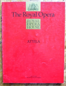 Royal Opera House Programme ATTILA 1993 - Picture 1 of 2
