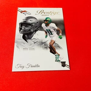 Troy Franklin .. ROOKIE .. Oregon Ducks / Broncos .. 2024 Prestige Card 328 - Picture 1 of 2