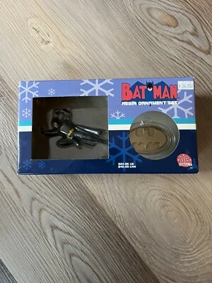 2001 Бэтмен смолы украшения в коробке набор DC прямой новый в коробке - Изображение 1 из 4