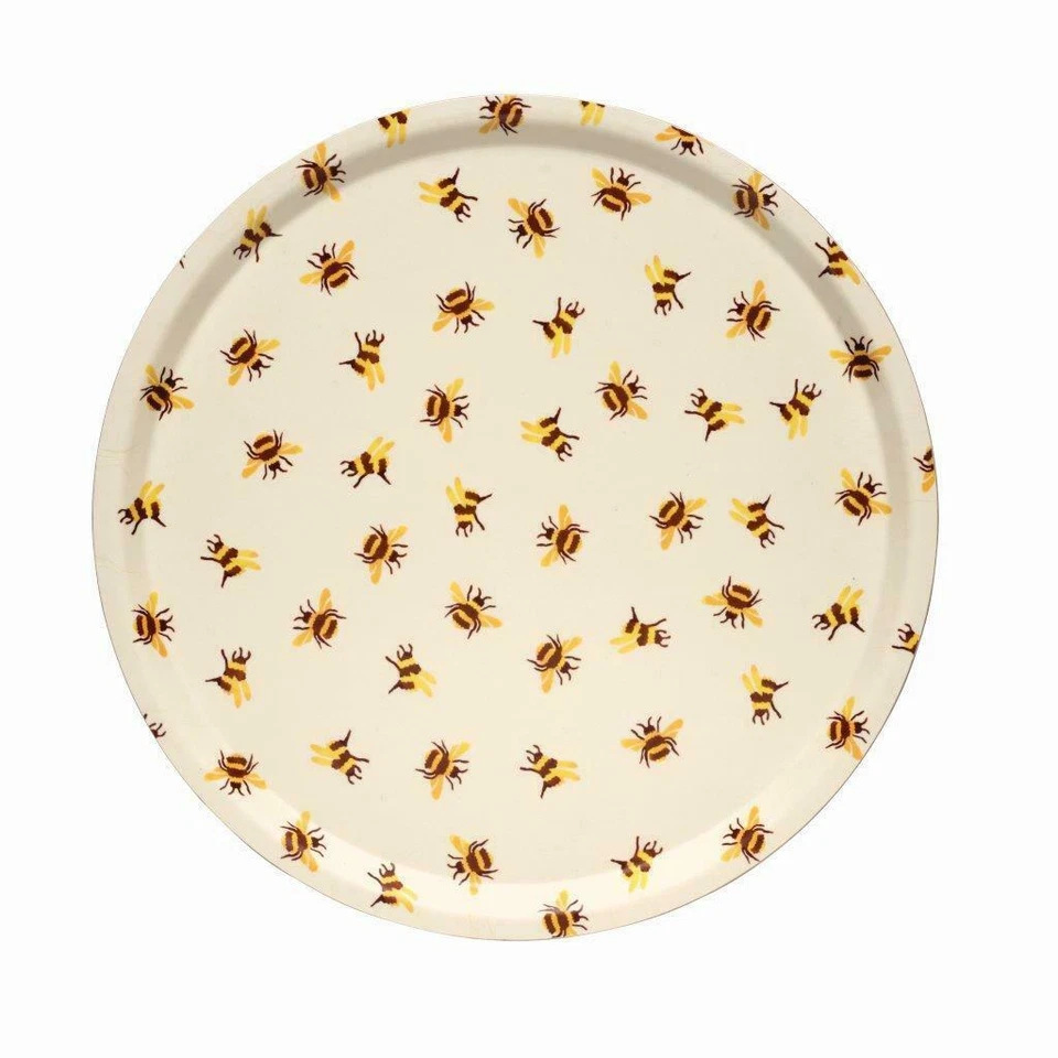 Emma Bridgewater Bee Round Birch Tray  380 (d) mm  - Image 1 of 1