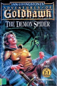 Ian Livingstone - Adventures of Goldhawk 2 - The Demon Spider - 1./1. -B/B/B - Picture 1 of 7