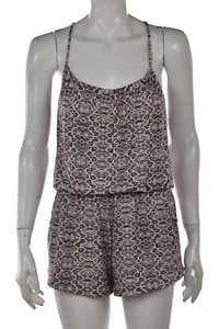 Pantalones Cortos Townsen Talla XS S Gris Estampado Melocotón Correa de Espagueti Informal - Imagen 1 de 5