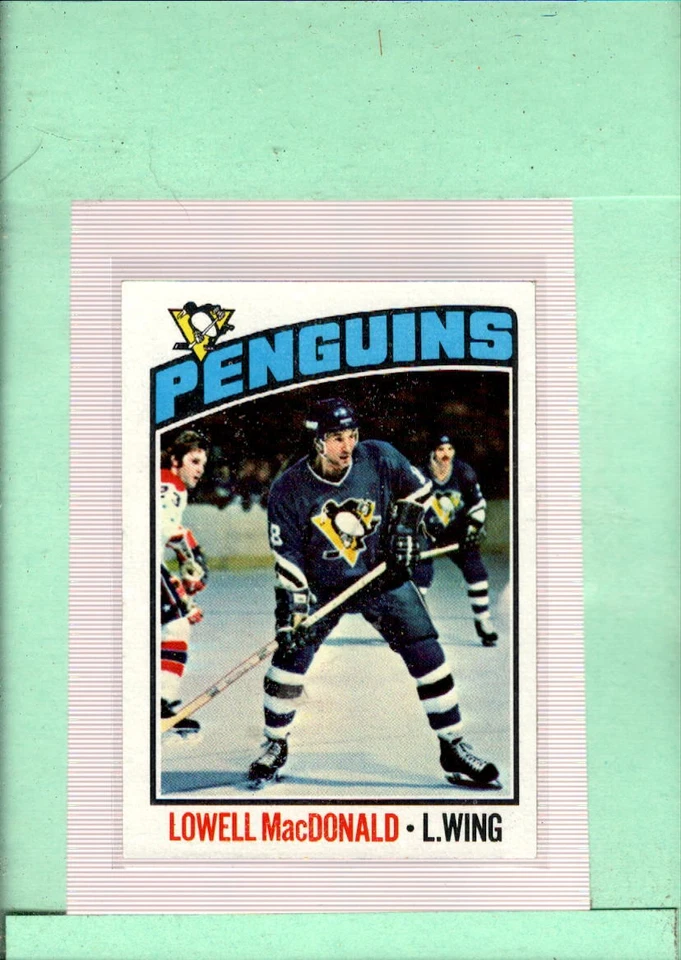 1976-77 Topps #33 Lowell MacDonald NM-MT Penguins ID:47509 - Image 1 of 1
