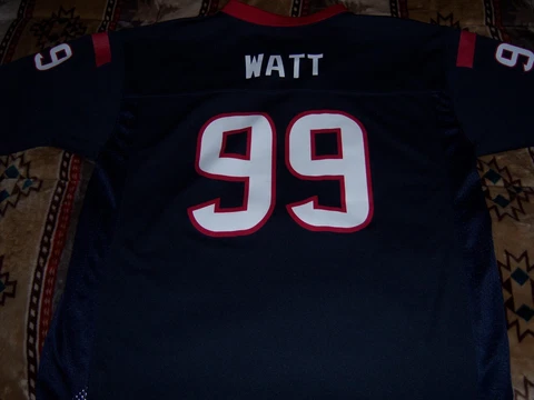 HOUSTON TEXANS J J WATT JERSEY YOUTH XL Cover