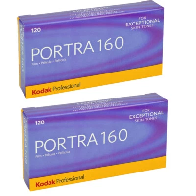 10 Rolls Kodak Pro Portra 160 120 Color Negative Film,  FRESH - Image 1 of 4