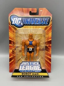Mattel DC Universe Justice League Unlimited Robot Man Fan Collection 2009 New - Picture 1 of 4