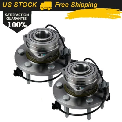 Conjunto de buje de rueda delantera para Chevrolet Silverado 1500 Tahoe 2007 2008 2009-2013 Foto 1 de 4