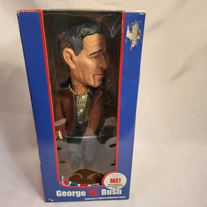 Pop Culture Series George W. Bush Collector's Edition Animated Figure Gemmy - Picture 1 of 4