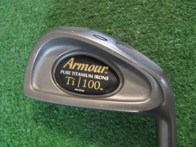 TOMMY ARMOUR Ti-100 TITANIUM 6 IRON, ARMOUR Ti-100 REGULAR FLEX GRAPHITE SHAFT - Image 1 of 4