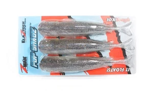Zman Soft Lure Pop ShadZ 5 Inch 3/Pack Smoky Shad (4974) - Picture 1 of 6