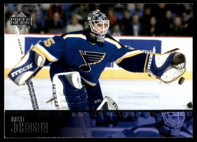 2003-04 Upper Deck #415 Brent Johnson St. Louis Blues Hockey Card - Image 1 of 2